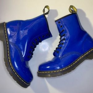 Dr Martins 1460 Patent Leather Lace Up Boot